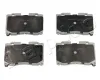 Bremsbelagsatz, Scheibenbremse Vorderachse JAPKO 50293