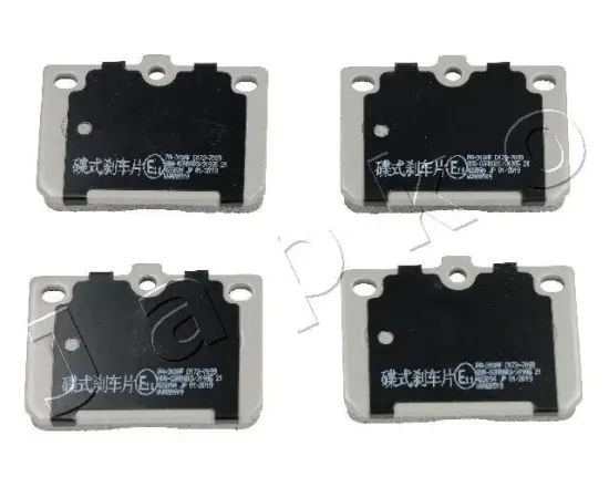 Bremsbelagsatz, Scheibenbremse Vorderachse JAPKO 50310 Bild Bremsbelagsatz, Scheibenbremse Vorderachse JAPKO 50310