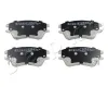 Bremsbelagsatz, Scheibenbremse Vorderachse JAPKO 50H08