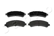 Bremsbelagsatz, Scheibenbremse Vorderachse JAPKO 50W31