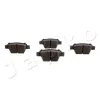 Bremsbelagsatz, Scheibenbremse Hinterachse JAPKO 510004 Bild Bremsbelagsatz, Scheibenbremse Hinterachse JAPKO 510004