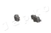 Bremsbelagsatz, Scheibenbremse Hinterachse JAPKO 510014 Bild Bremsbelagsatz, Scheibenbremse Hinterachse JAPKO 510014