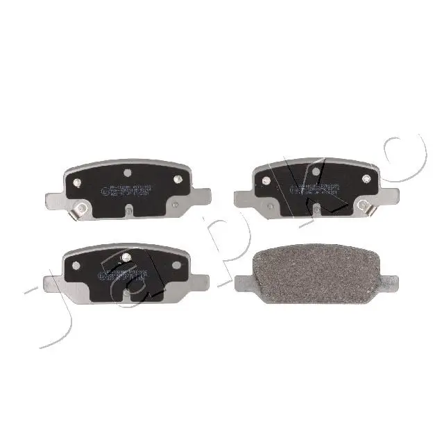 Bremsbelagsatz, Scheibenbremse Hinterachse JAPKO 510020