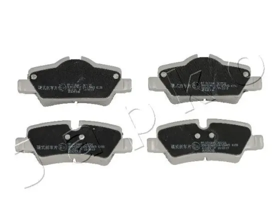 Bremsbelagsatz, Scheibenbremse Hinterachse JAPKO 510118 Bild Bremsbelagsatz, Scheibenbremse Hinterachse JAPKO 510118