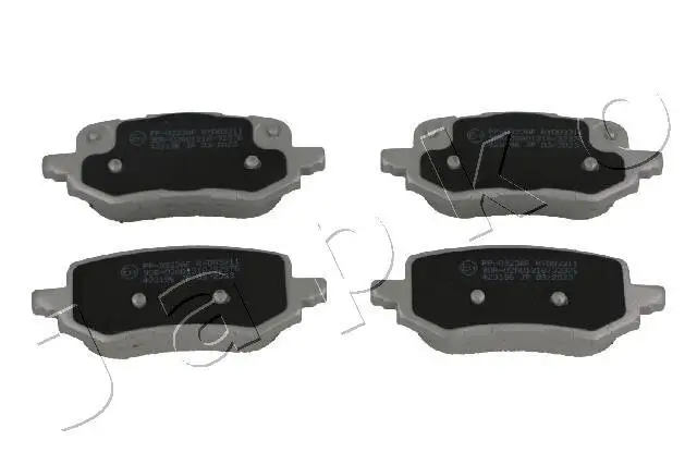 Bremsbelagsatz, Scheibenbremse Hinterachse JAPKO 510323