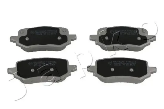 Bremsbelagsatz, Scheibenbremse Hinterachse JAPKO 510323 Bild Bremsbelagsatz, Scheibenbremse Hinterachse JAPKO 510323