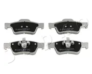 Bremsbelagsatz, Scheibenbremse Hinterachse JAPKO 510515