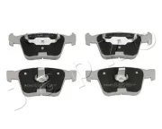 Bremsbelagsatz, Scheibenbremse Hinterachse JAPKO 510520