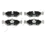 Bremsbelagsatz, Scheibenbremse Hinterachse JAPKO 510521