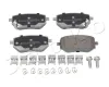 Bremsbelagsatz, Scheibenbremse Hinterachse JAPKO 510532 Bild Bremsbelagsatz, Scheibenbremse Hinterachse JAPKO 510532