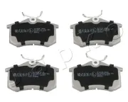 Bremsbelagsatz, Scheibenbremse Hinterachse JAPKO 510700