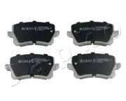 Bremsbelagsatz, Scheibenbremse Hinterachse JAPKO 510904