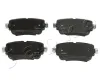 Bremsbelagsatz, Scheibenbremse Hinterachse JAPKO 510911