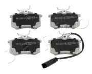 Bremsbelagsatz, Scheibenbremse Hinterachse JAPKO 510912