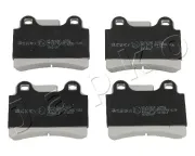 Bremsbelagsatz, Scheibenbremse Hinterachse JAPKO 510915