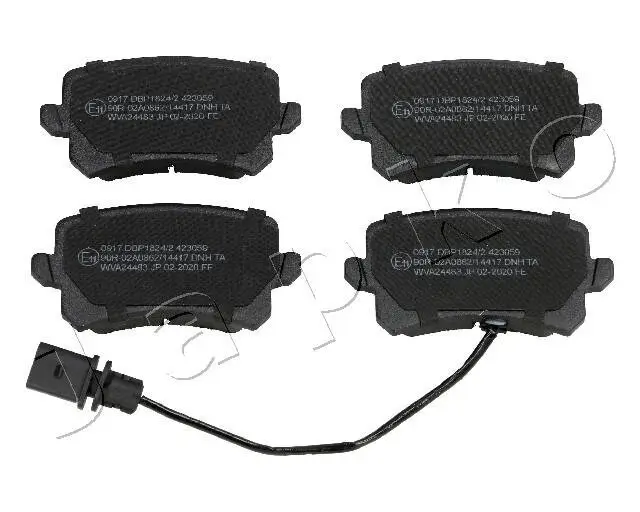 Bremsbelagsatz, Scheibenbremse Hinterachse JAPKO 510917