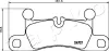 Bremsbelagsatz, Scheibenbremse Hinterachse JAPKO 510925 Bild Bremsbelagsatz, Scheibenbremse Hinterachse JAPKO 510925