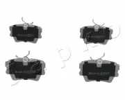 Bremsbelagsatz, Scheibenbremse Hinterachse JAPKO 510926