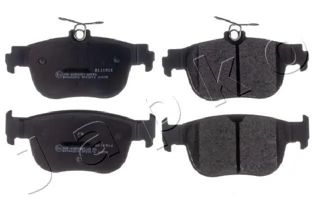 Bremsbelagsatz, Scheibenbremse Hinterachse JAPKO 510927