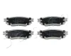 Bremsbelagsatz, Scheibenbremse Hinterachse JAPKO 51234