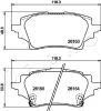 Bremsbelagsatz, Scheibenbremse Hinterachse JAPKO 51263 Bild Bremsbelagsatz, Scheibenbremse Hinterachse JAPKO 51263