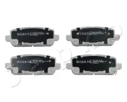 Bremsbelagsatz, Scheibenbremse Hinterachse JAPKO 51414