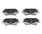 Bremsbelagsatz, Scheibenbremse Hinterachse JAPKO 51K14