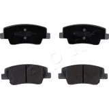 Bremsbelagsatz, Scheibenbremse Hinterachse JAPKO 51K17