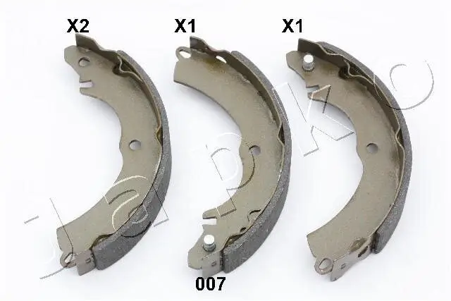 Bremsbackensatz Hinterachse JAPKO 55007