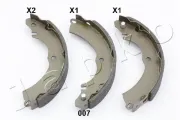Bremsbackensatz Hinterachse JAPKO 55007