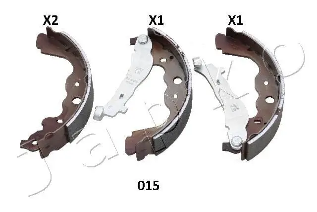 Bremsbackensatz Hinterachse JAPKO 55015