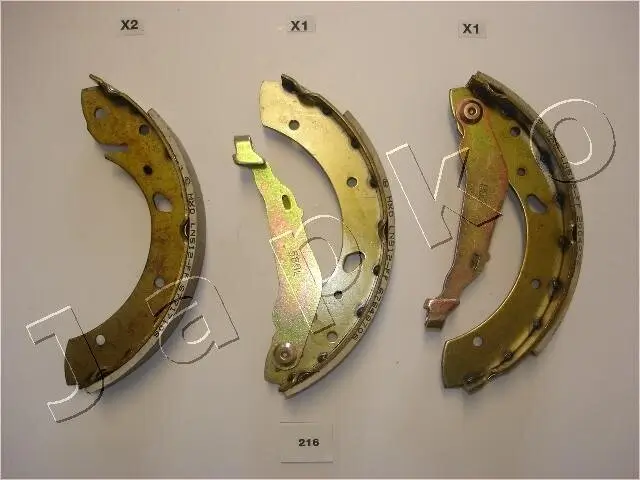 Bremsbackensatz Hinterachse JAPKO 55216
