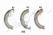 Bremsbackensatz hinten JAPKO 55232