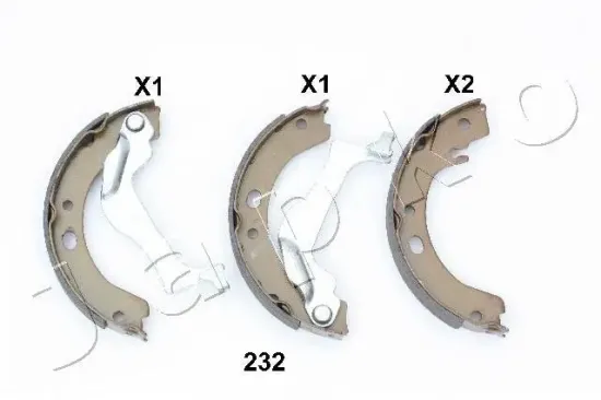 Bremsbackensatz hinten JAPKO 55232 Bild Bremsbackensatz hinten JAPKO 55232