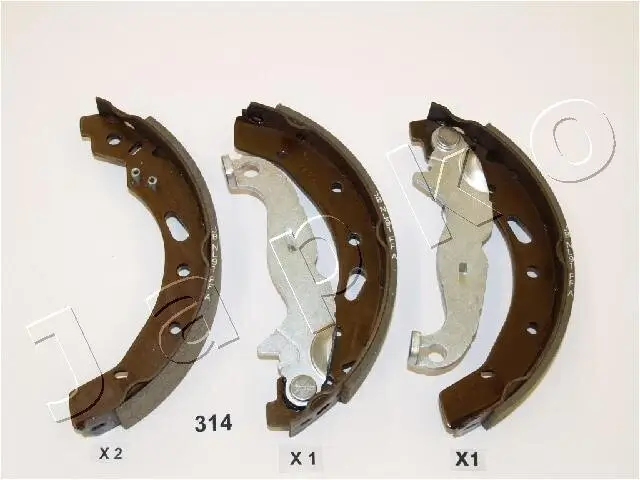 Bremsbackensatz Hinterachse JAPKO 55314