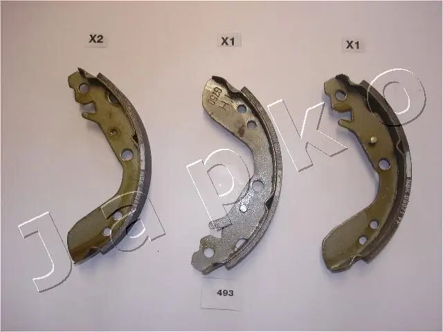Bremsbackensatz Hinterachse JAPKO 55493