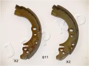 Bremsbackensatz Hinterachse JAPKO 55611