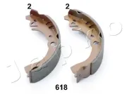 Bremsbackensatz Hinterachse JAPKO 55618