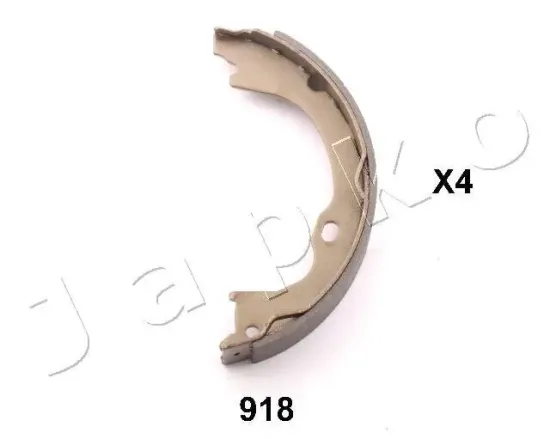 Bremsbackensatz Hinterachse JAPKO 55918 Bild Bremsbackensatz Hinterachse JAPKO 55918