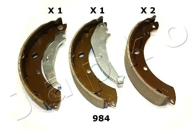 Bremsbackensatz Hinterachse JAPKO 55984