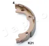 Bremsbackensatz Hinterachse JAPKO 55K21