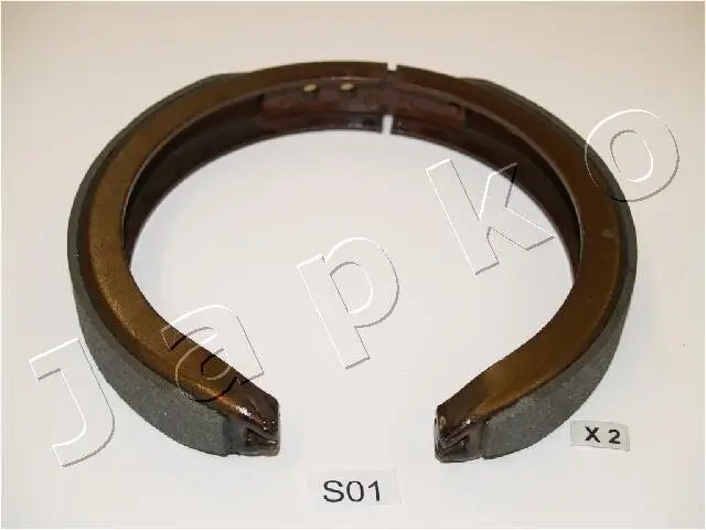 Bremsbackensatz Hinterachse JAPKO 55S01