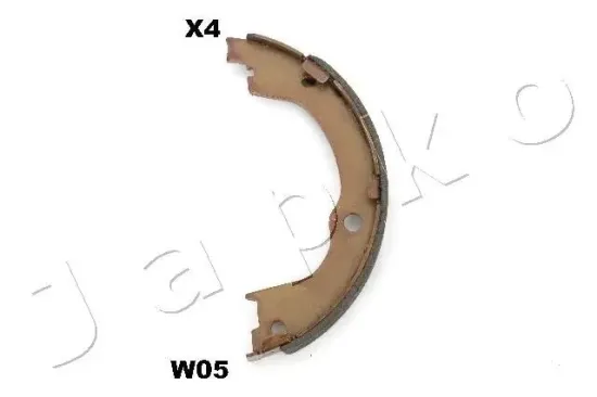 Bremsbackensatz Hinterachse JAPKO 55W05 Bild Bremsbackensatz Hinterachse JAPKO 55W05