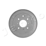 Bremstrommel Hinterachse JAPKO 56126C