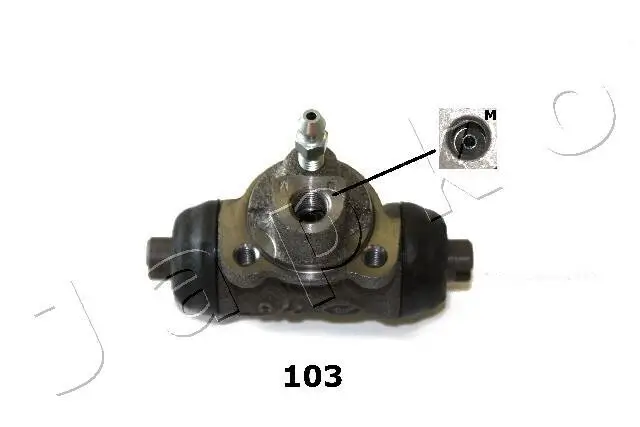 Radbremszylinder Hinterachse JAPKO 67103