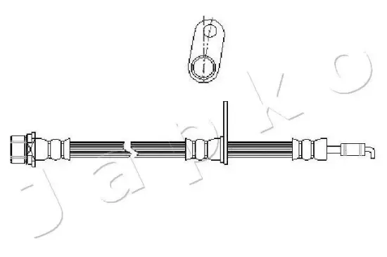 Halter, Bremsschlauch JAPKO 692041 Bild Halter, Bremsschlauch JAPKO 692041