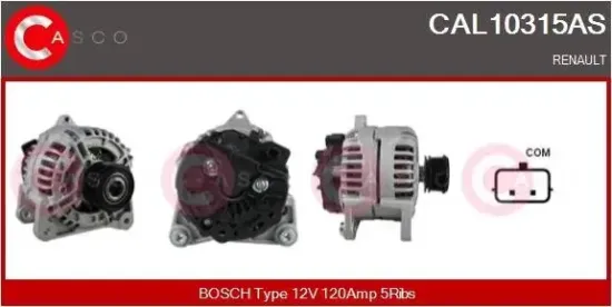 Generator 12 V CASCO CAL10315AS Bild Generator 12 V CASCO CAL10315AS