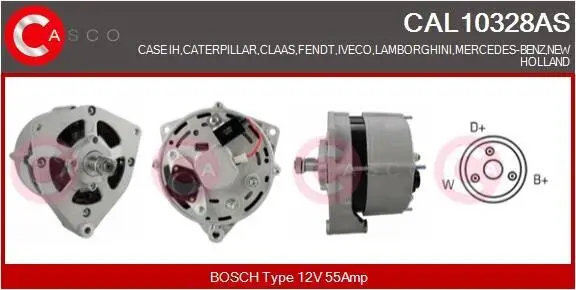 Generator 12 V CASCO CAL10328AS