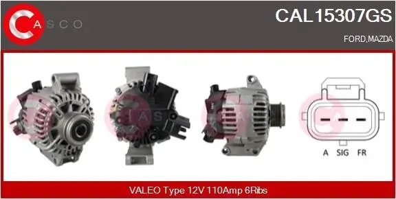 Generator 12 V CASCO CAL15307GS