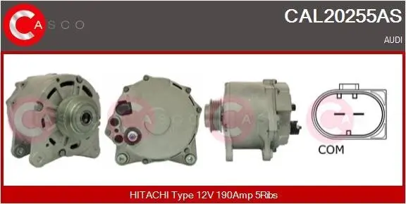 Generator 12 V CASCO CAL20255AS